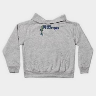 Blue Phantom Pleco Kids Hoodie